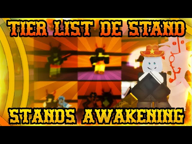 Tier list (from stands awakening discord) : r/StandsAwakeningABDM
