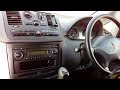 Mercedes Vito 2004 onwards how to remove & refit radio,simple guide.