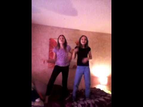 Ashlyn and adriana singing tick tock - YouTube