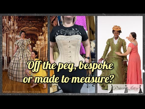 Off the peg, bespoke or made to measure?