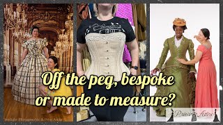 Off the peg, bespoke or made to measure?