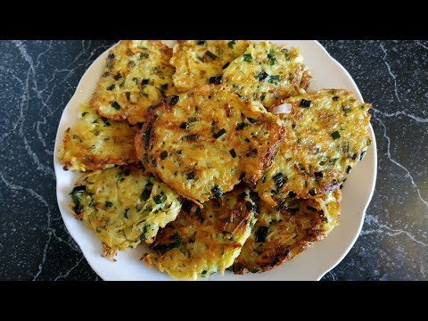 Драники . Вкусный завтрак за пять минут.