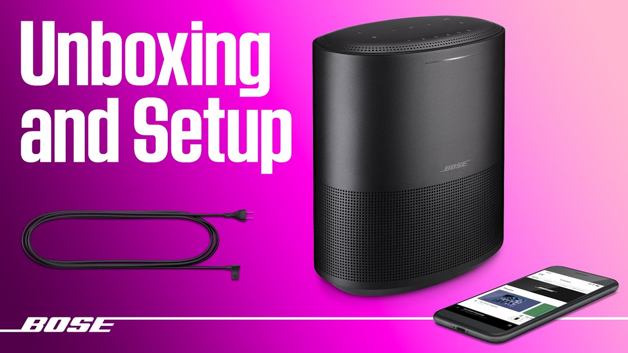 Bose Home Speaker 450 – Unboxing + Setup