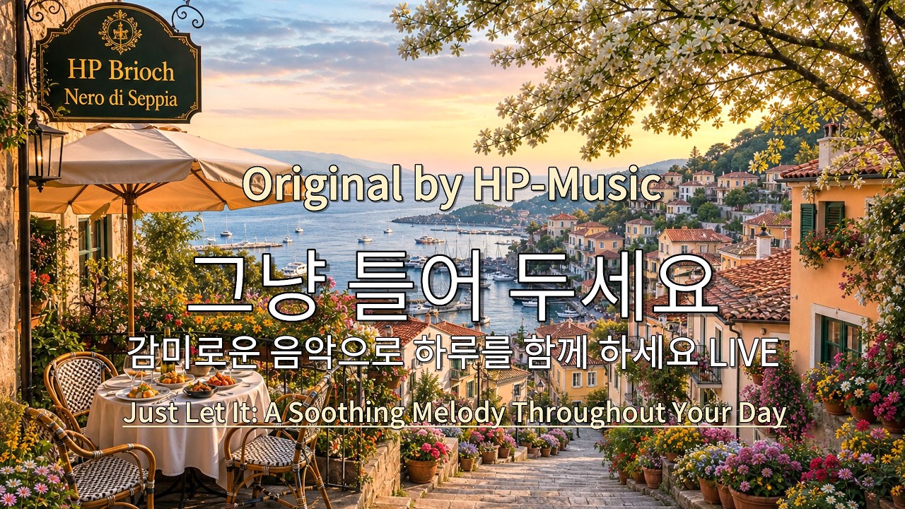 🎧그냥 틀어 놓으세요🎵 마음이 편해지는 감미로운 감성 팝- Just Let It Playlist Live 260504
