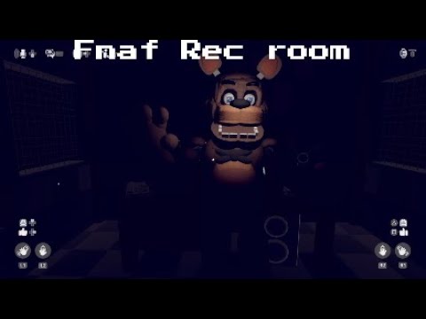 FNAF DE GRAÇA - jogando Fnaf no rec room [Rec Room]