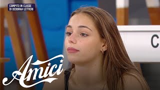 Amici 24 - Deborah Lettieri's words for Alessia