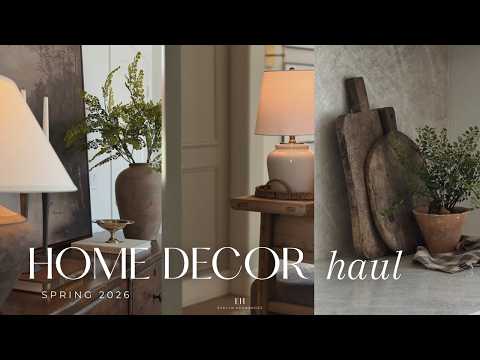 NEW 2026 Home Decor Haul || HomeGoods, Etsy, FBMP, Cottage & Key thumbnail