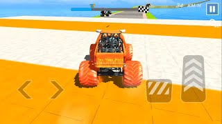 モンスタートラックスタント - カーゲーム | カースタントレース | Android ゲームプレイ 16 screenshot 4