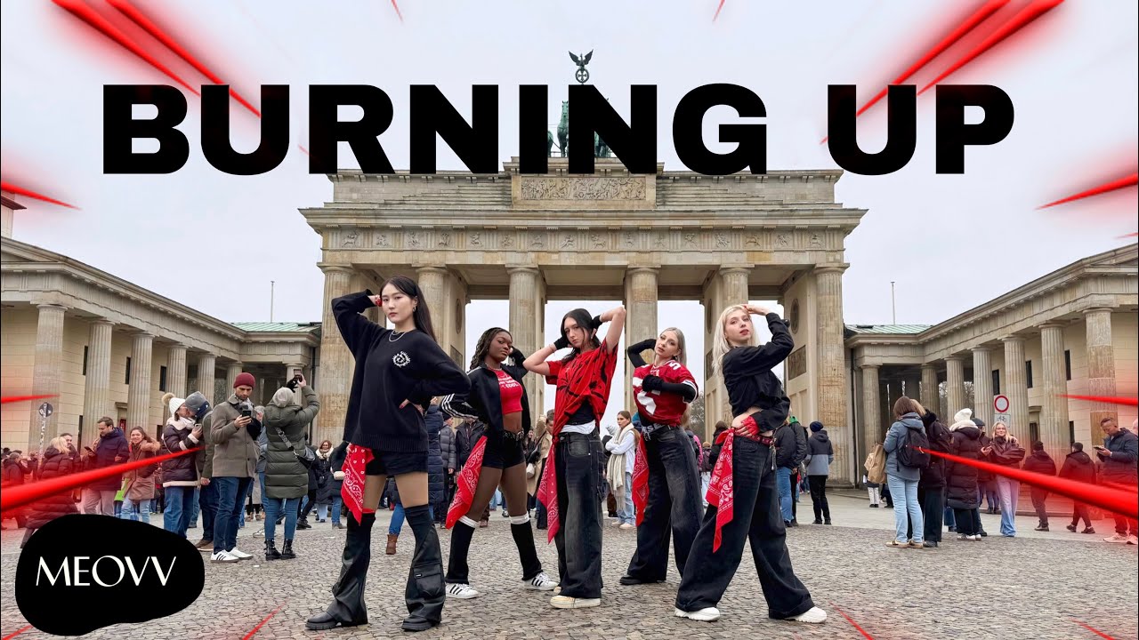 [KPOP IN PUBLIC ONE TAKE /GERMANY] MEOVV (미야오)  'BURNING UP’ Dance Cover by AmityX