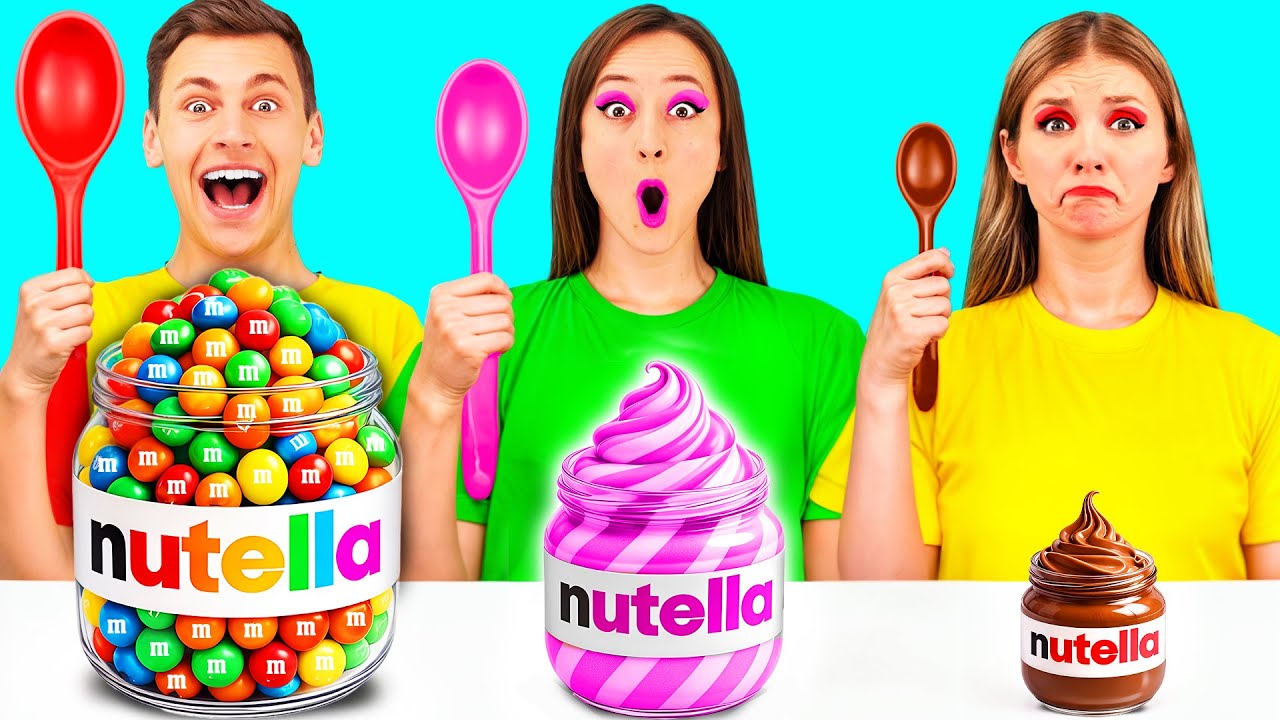 Большая, Средняя или Маленькая Тарелка Челлендж | Удивительные Лайфхаки и Хитрости от ChallengeTeen