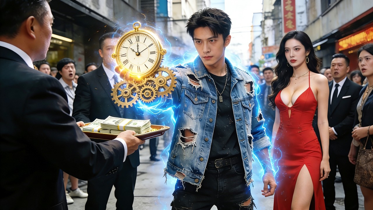 Joven pobre obtiene control del tiempo y funda Banco del Tiempo para la eternidad