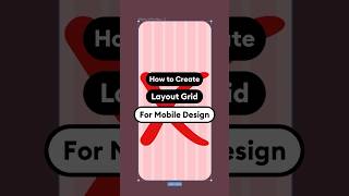 How to create layout grid for Mobile design #figma #tutorial #uiuxdesigners #gradient