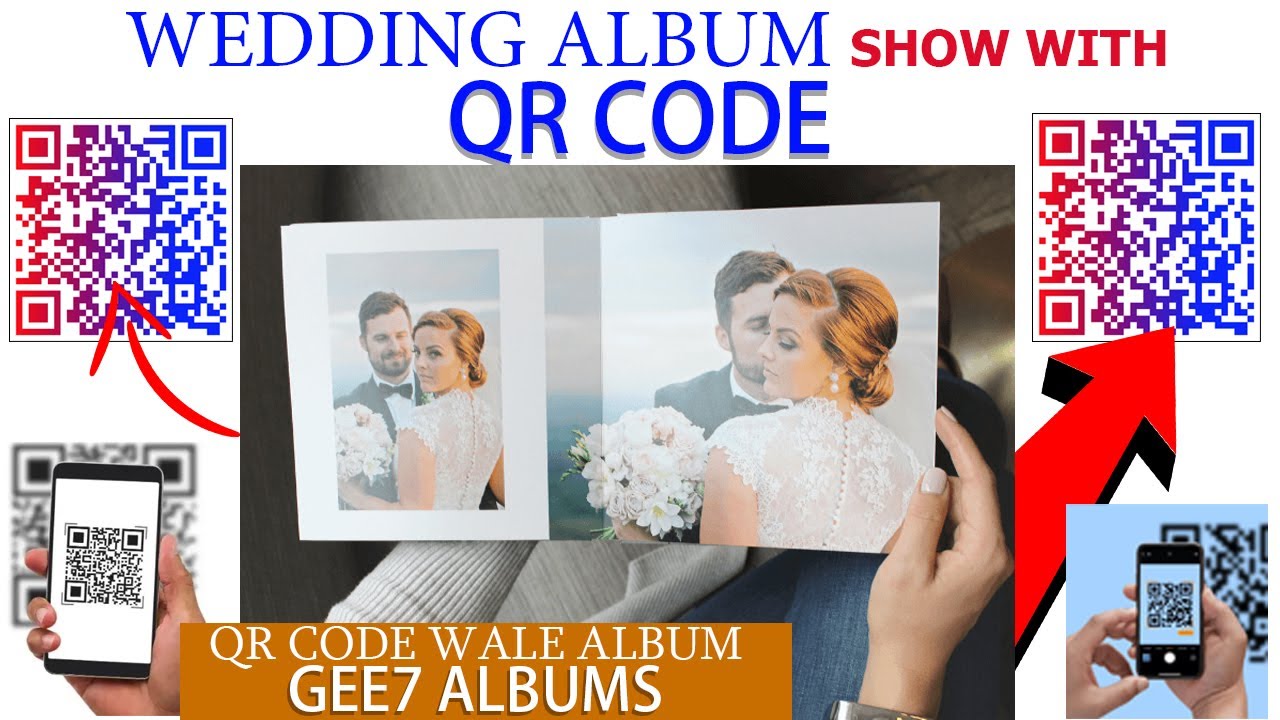 QR code Wedding Album I Unlocking Memories: The Magic of QR Code Wedding Albums