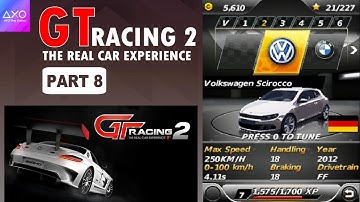 Race Using car Volskwagen Scirocco | GT Racing 2 | Java Game Part - 8