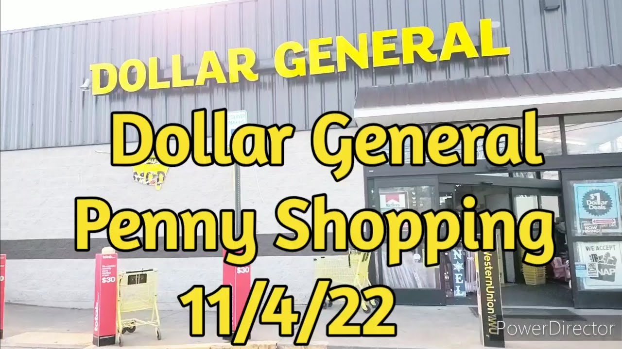 Dollar General Penny Shopping 11/4/22 dollargeneral 