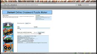 Puzzle-Maker Screencast