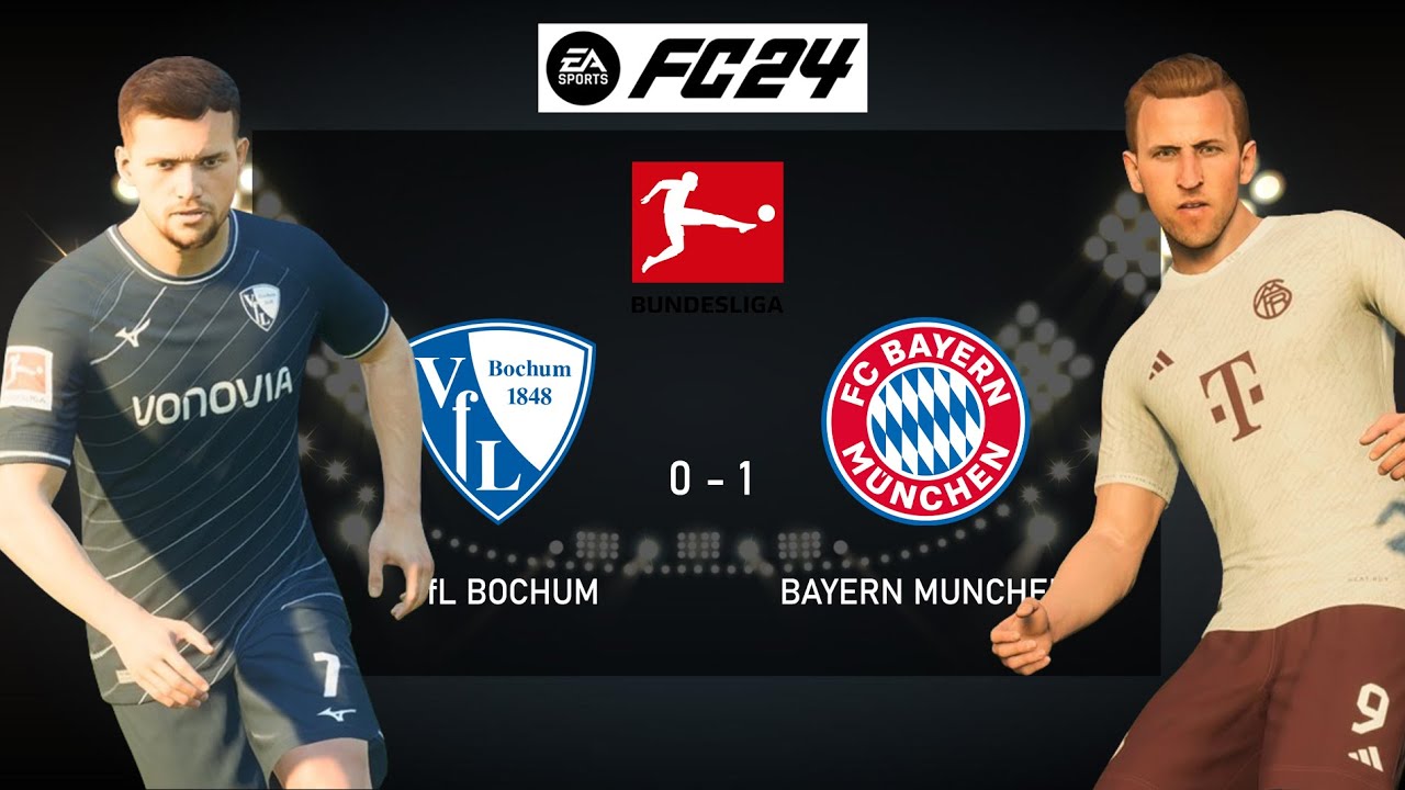 VfL Bochum vs Bayern Munchen - Bundesliga 23/24 | FC 24 PC Gameplay 4K