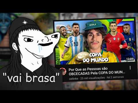 2 HATERS de FUTEBOL REAGEM A: Por Que as Pessoas são OBCECADAS Pela COPA DO MUNDO? do @cellinkee