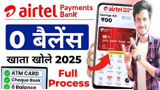 Airtel payment bank account open | airtel payment bank account open kaise kare 