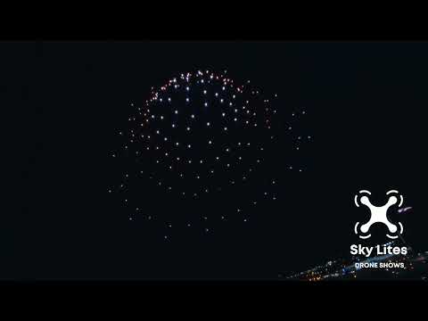 Niagra Falls - Drone Show with Sky Lites