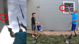 Knife Juggling Fruit Ninja - World Record