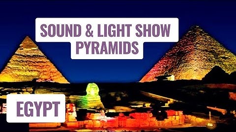 FULL Sound and Light Show 🇪🇬|The Pyramids of Giza | Egypt | JUNE 2023 | How were the pyramids built?