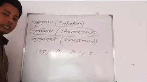 অ্যাসেসমেন্ট, মূল্যায়ন, পরিমাপ FOR TET