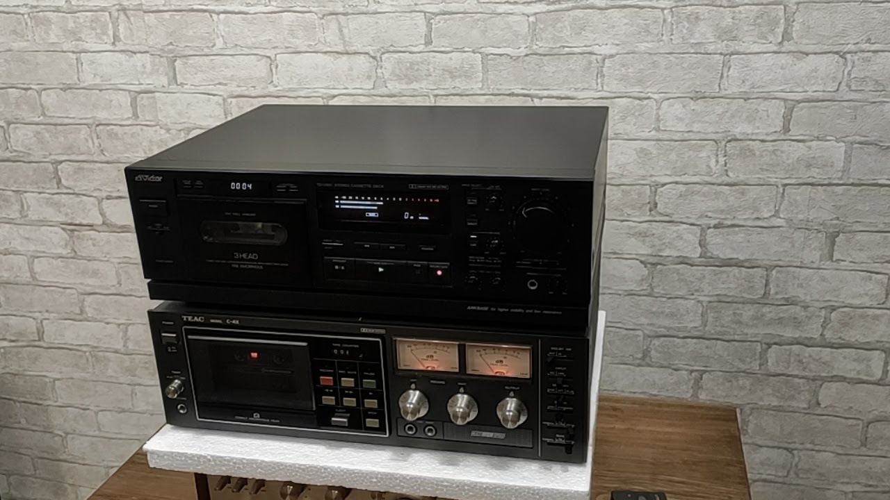 Victor td-v931 & Teac c-4x - YouTube