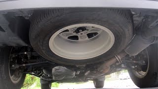 2009 Toyota Highlander  How to Remove a Spare Tire