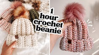 How to crochet the Costa Beanie | Super Bulky Version | CJ Design