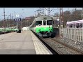 Tre stycken SM2 i Helsingfors Centralstation/kolme SM2 Helsingin rautatienasemalla