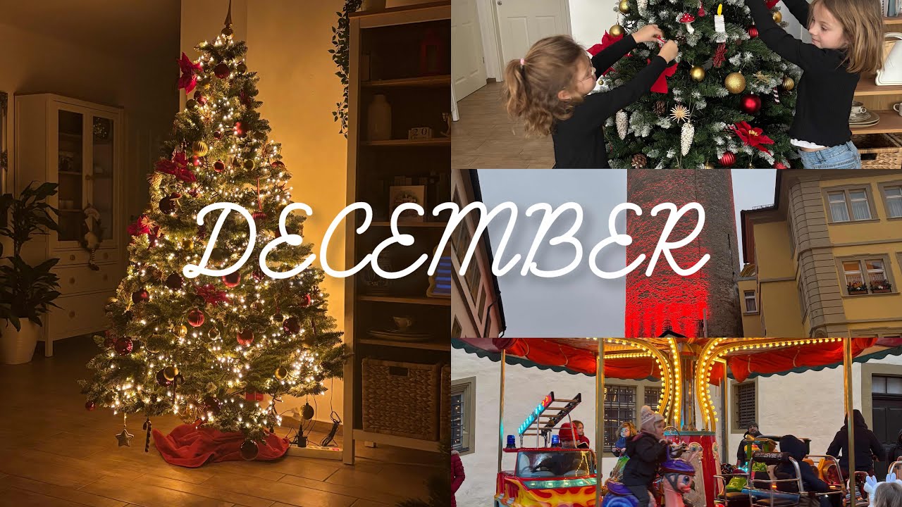 Alltag in der Weihnachtszeit💫 | Weihnachtsbaum schmücken 🎄Backen 👩‍🍳