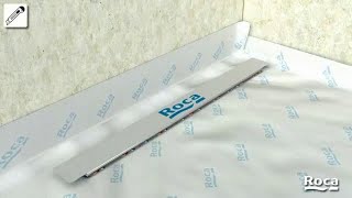 In-Drain Channel - Installation | Roca