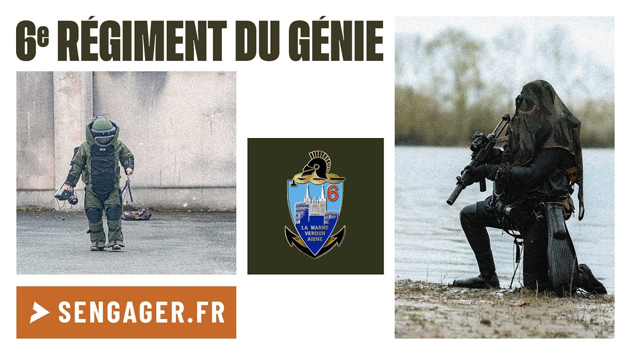 Présentation du 6e régiment du génie