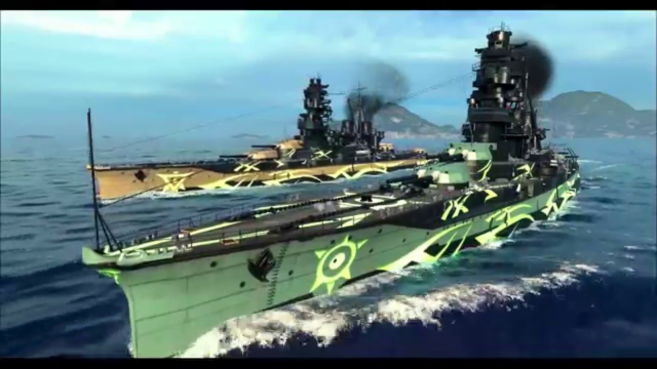 World of Warships Arpeggio of Blue Steel Ars Nova Official