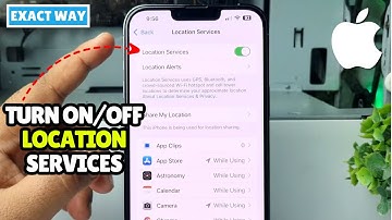 iPhone 13/13 Pro: How to Turn On/Off Location Services