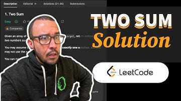 Two Sum Solution Explained - HashMap - (Amazon Coding Interview Question) LeetCode #1 - Javascript