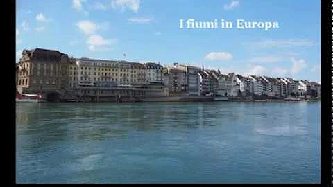 Dove si trovano i maggiori fiumi europei?