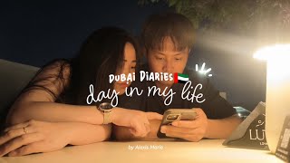 DUBAI DIARIES 🇦🇪 unboxing insta360 go ultra, public park, marsa boulevard, han shi fu, cafe date ✨