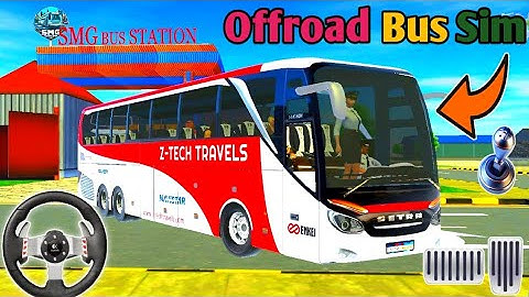 offroad Bus Sim Driving - Real Uphill Bus Drive 3D Simulator- Android Gameplay...