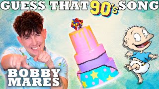 Bobby Mares Competes in The Ultimate 90&#39;s Cartoon Theme Songs Slime Challenge | Snackable