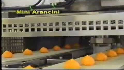 Rheon encrusting machines from Symetec.