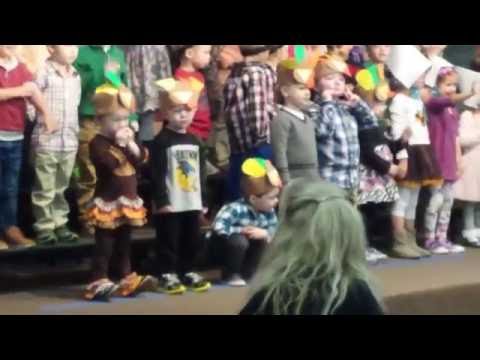 Dylan's First Thanksgiving Program at Wildwood Christian Academy