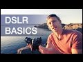DSLR Camera Basics Tutorial: Shutter Speed / Aperture / ISO