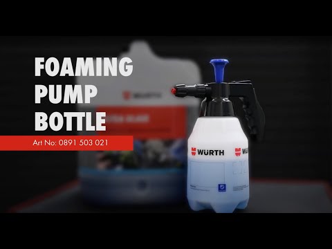 Foaming Pump Bottle - Wurth Australia 