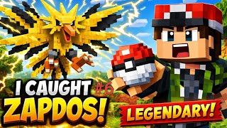 🤯Pixelmon Survival #6 – I Caught LEGENDARY ZAPDOS! ⚡ | MOBCRAFT | 