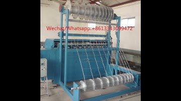 Grassland mesh weaving machine👍