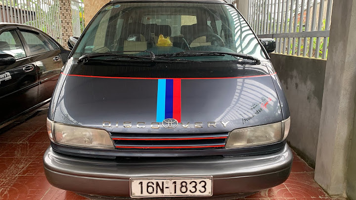 Đánh giá xe toyota previa 1991 năm 2024