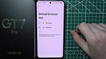 Realme GT 7 Pro: How to Change Default Apps