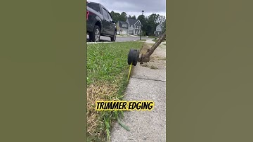 Edging #2023 #lawncare #echo #srm225 #trimmer #edging